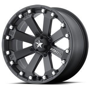 MSA Offroad Wheels MA20 16X7 4X137 S-BLK 00MM - M20-06737