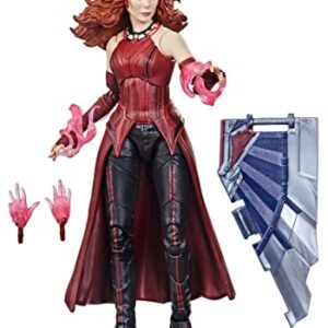 Avengers Hasbro Marvel Legends Series 6-inch Action Figure Toy Scarlet Witch, Premium Design and 4 Accessories, for Kids Age 4 and Up