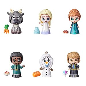 frozen disney's 2 twirlabouts surprise blind box with doll and accessory, toy for kids 3 and up