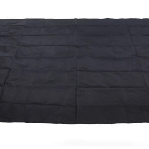 Hongaga Waterproof Camping Tarp for Ground Tent Footprint and Sunshade Camping Hiking for Picnics (Black-210X150CM)