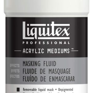 LIQUITEX Acrylic Masking Fluid Medium 118ML, Transparent