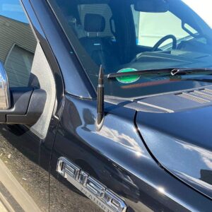 Bullet Style Antenna Mast for Ford F150 (2009-2024) - Highly Durable Premium Truck Antenna 50 Cal - Car Antenna FM AM for Ford F150 Accessories