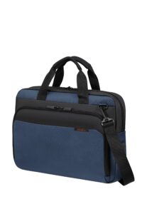 samsonite men's laptop, blue (blue), laptopt briefcase 15.6" (42 cm-12.5 l)