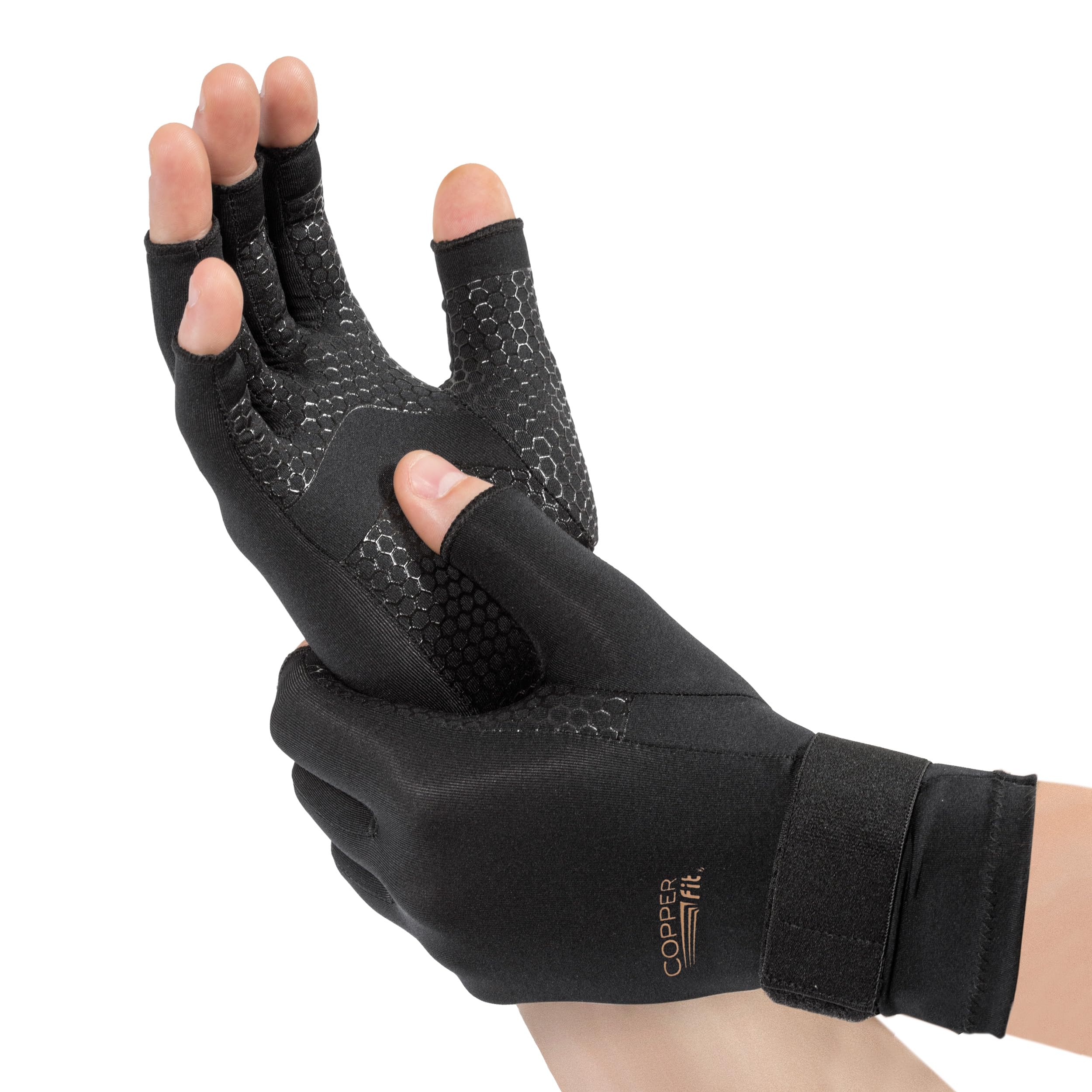 Copper Fit Hand Relief Compression Gloves, 2XL