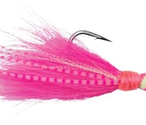 SPRO Fishing SPBJZCP-1 Power Bucktail Zebra Crazy Pink 1