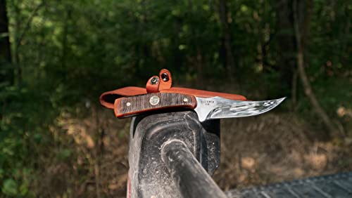 Old Timer Generational USA Series 152OTG Sharpfinger Fixed Blade Knife with Stainless Steel Clip Point Skinner Blade, Bone Handle, and Made in USA for Hunting, Skinning, Field Dressing and Outdoors