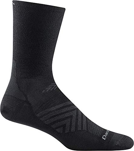 Darn Tough Men's Micro Crew Ultra-Lightweight Run Sock (Style 1035) - Black, X-Large