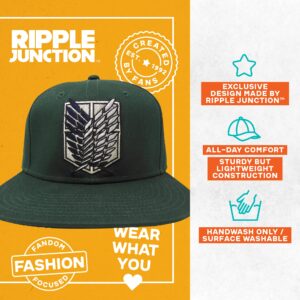 Ripple Junction Attack on Titan Hat, Season 3 Scout Regiment Shield Cap, Green