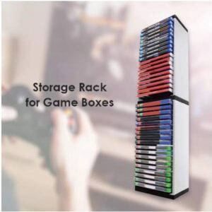 DAHAKII 36 Game Discs Storage Holder Stand for PS5 Game Storage Compatible with PS5/PS4/Xbox/Nintendo Switch