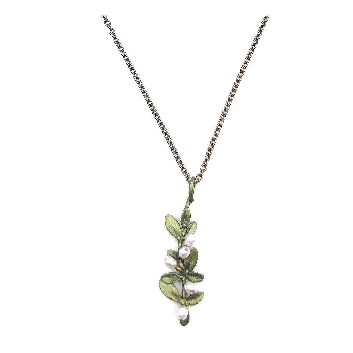 Flowering Thyme 16" Adjustable Dainty Pendant Necklace #9327