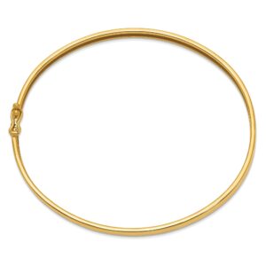 Flexible Hinged Bangle Bracelet in 14K Yellow Gold