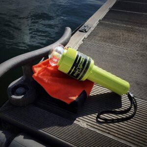 ACR ResQFlare E-Flare Safety Kit - Marine Electronic Boat Flare Meets USCG Daytime and Nighttime Coast Guard Boating Requirements