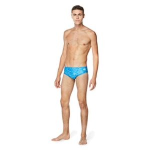 Speedo Men's Swimsuit Brief ProLT Printed Team Colors