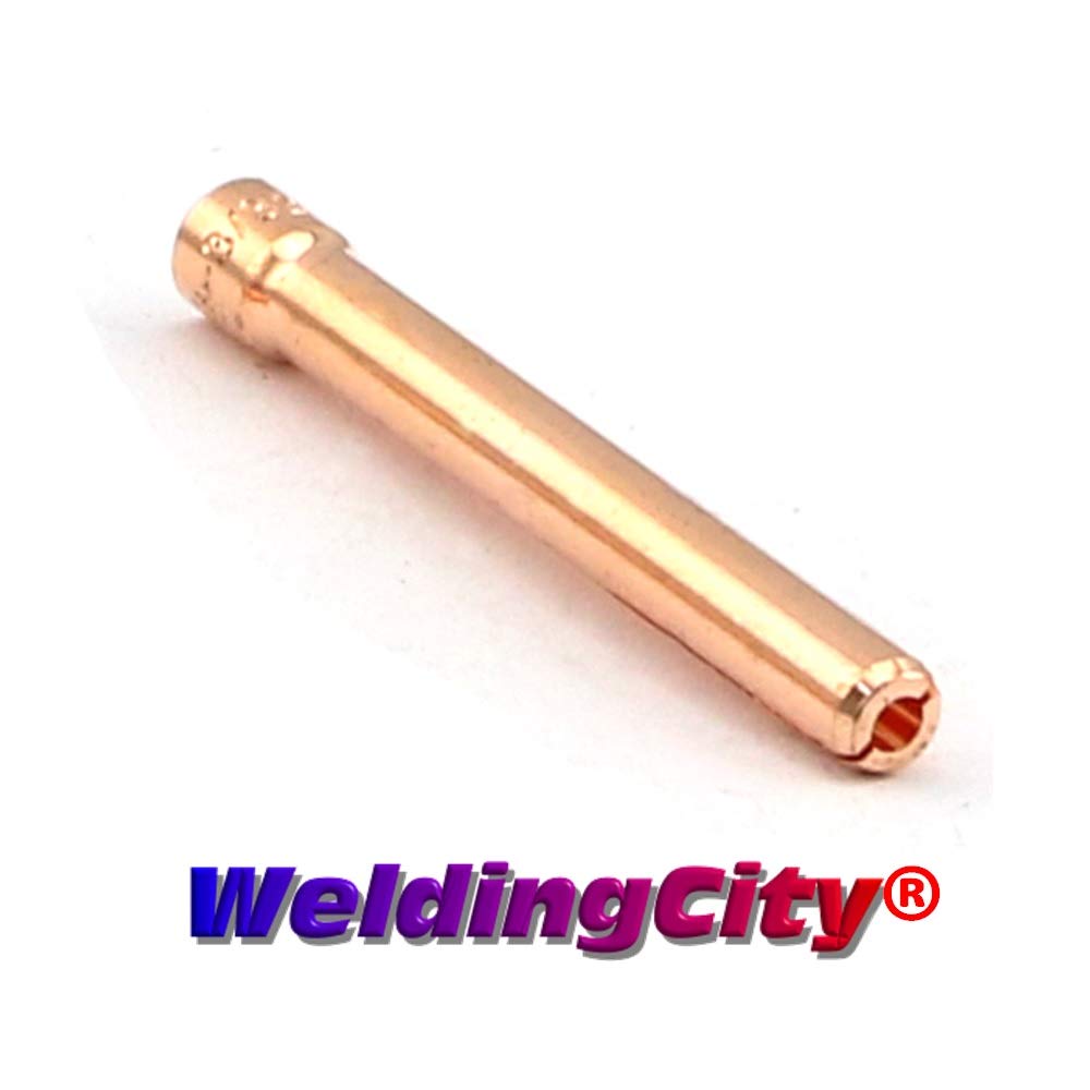 WeldingCity Pack of 10 Collet 10N24 (3/32") for TIG Welding Torch 17, 18 and 26 Series from Lincoln Miller ESAB Weldcraft CK