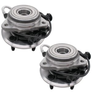 parod pair 515003 front wheel hub bearing assembly fit for 1997-2001 mercury mountaineer, 1995-2001 ford explorer, 2001-2009 ranger, b4000, 2001-2005 explorer sport trac, 2001-02 mazda b3000 4wd w/abs