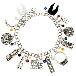 FJCPHAHA Wonderful Boutique Original Design Quality Cosplay Horror Charm Bracelet Gifts for Woman