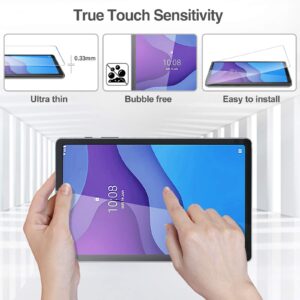 ProCase [2 Pack] Screen Protector for Lenovo Tab M10 HD 2nd Gen (TB-X306X) / Smart Tab M10 HD 2nd Gen (TB-X306F) 10.1 Inch 2020 Release, Tempered Glass Screen Film Guard Screen Protector –Clear