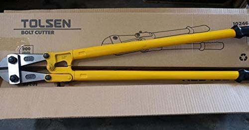 Tolsen Bolt Cutters Heavy Duty, Bolt Cutter for Padlocks, 42-inch Heavy Duty Bolt Cutter, Chain, Rods, Rivets, Locks and Wire Cutter - Ergonomic Non-Slip Handle Bolt Cutter - 42'' Bolt Cutter