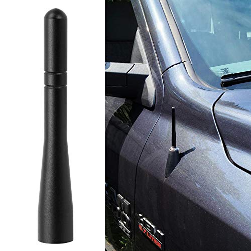 Bingfu Vehicle Short Antenna Mast Car Truck Antenna Replacement for Ford F150 Raptor F250 F350 F450 Super Duty Ranger Explorer Mustang Escape Focus Edge Dodge RAM 1500 2500 3500 Heavy Duty Truck