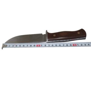 MASALONG Hunting Survival 9-inch Outdoor D2 Steel Blade fixed blade knife