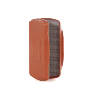 fishpond Tacky Pescador Fly Box - Burnt Orange | Waterproof Fly Box | Silicone Slits