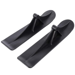 1 Pair Snow Sled Ski Scooter Kit Ski Skate Board Ski Sled Scooter Ski Wheel