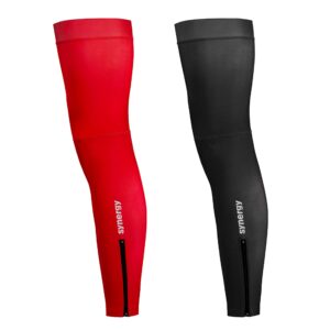 synergy cycling leg warmers (black, s/m)