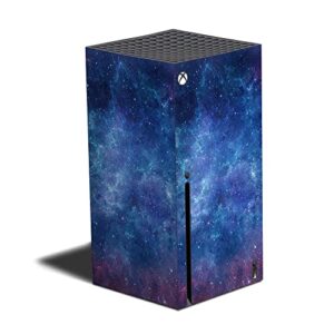 mightyskins skin compatible with xbox series x - nebula | protective, durable, and unique vinyl decal wrap cover | easy to apply, remove, and change styles | made in the usa (mixbserx-nebula)