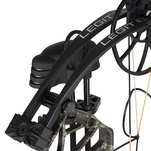 Bear Archery Legit Ready to Hunt Compound Bow Package for Adults & Youth, Right Hand, True Timber Strata