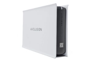 avolusion pro-5x series 4tb usb 3.0 external gaming hard drive for ps4 original, slim & pro (white)