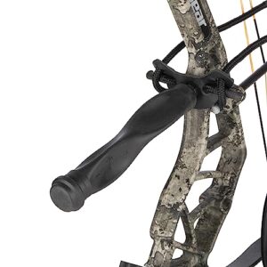 Bear Archery Legit Ready to Hunt Compound Bow Package for Adults & Youth, Right Hand, True Timber Strata