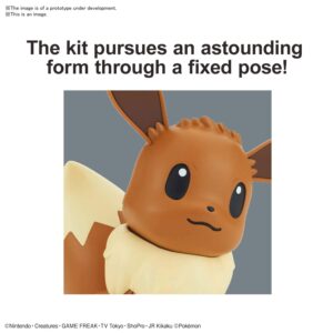 Bandai Hobby - Pokémon - 04 Eevee, Bandai Spirits Pokémon Model Kit Quick!!