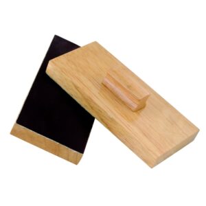 set of 2 wood sand blocks - great for sound effects (age 2-109)