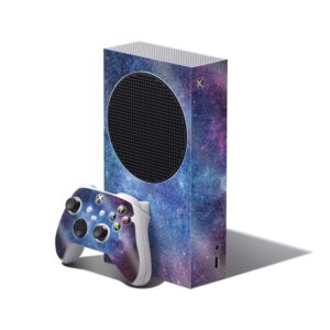 MIGHTY SKINS Glossy Glitter Skin Compatible with Xbox Series S Bundle - Nebula | Protective, Durable High-Gloss Glitter Finish | Easy to Apply and Change Styles | Made in The USA (GL-MIXBSERSCMB-Nebula)