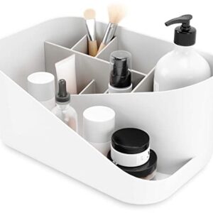 Umbra Glam Cosmetic and Accessory Organizer, White