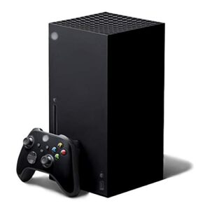 GLOSS BLACK - Vinyl Decal Mod Skin Kit by System Skins - Compatible with Microsoft Xbox Series X Console (XBX)