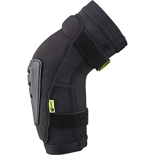 IXS FLOW EVO+ BREATHABLE MOISTURE-ELBOW GUARD, DIRT BIKE PROTECTIVE GEAR, MOUNTAIN BIKE PADS, ELBOW SLEEVE, WICKING PADDED PROTECTIVE ELBOW PADS (Black, XXL)