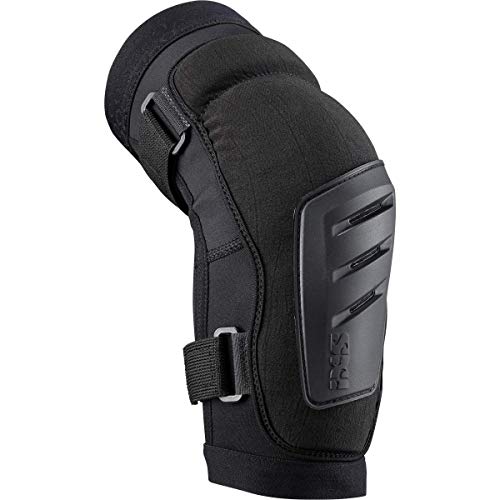 IXS FLOW EVO+ BREATHABLE MOISTURE-ELBOW GUARD, DIRT BIKE PROTECTIVE GEAR, MOUNTAIN BIKE PADS, ELBOW SLEEVE, WICKING PADDED PROTECTIVE ELBOW PADS (Black, XXL)