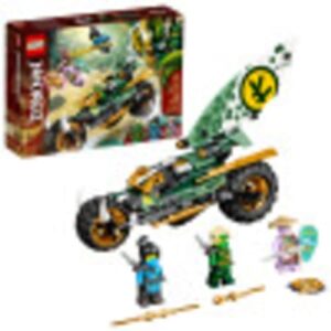 lego ninjago lloyd’s jungle chopper bike 71745 building kit; ninja bike toy featuring ninjago lloyd and nya minifigures, new 2021 (183 pieces); top toy for kids who love action-packed creative play