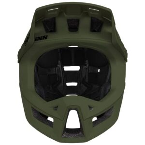 IXS Unisex Trigger FF MIPS (Olive,ML)- Adjustable with Compatible Visor 57-59cm Adult Helmets for Men Women