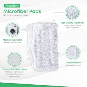 Turbo Microfiber 4-Pack Mop Pads for Shark Steam Mop SK Series & S Series