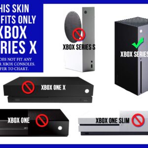 GREEN CHROME MIRROR - Vinyl Decal Mod Skin Kit by System Skins - Compatible with Microsoft Xbox Series X Console (XBX)