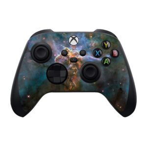 mightyskins skin compatible with xbox series x and s controller - eagle nebula | protective, durable, and unique vinyl decal wrap cover | easy to apply and change styles | made in the usa