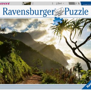 Ravensburger Kalalau Trail Kauai Hawaii 1000 Piece Jigsaw Puzzles for Adults & Kids Age 14 Years Up - Landscape Puzzle [Amazon Exclusive]