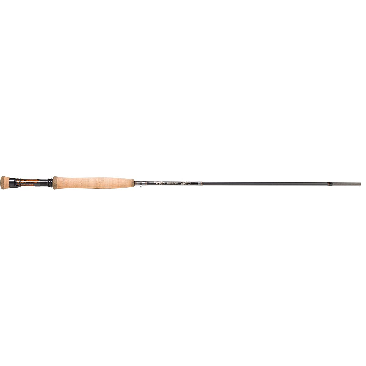 Moonshine Rod Co. Fly Fishing Rod with Carrying Case and Extra Rod Tip Section Medium Action, The Epiphany II, 2wt 10'4" ESN