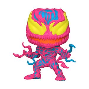 pop! marvel: carnage (black light) funko shop exclusive vinyl figure