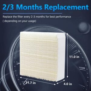 Funmit 1043 Super Humidifier Wick Filter (2 Pack) Replacement for Essick Air AIRCARE EP9500, EP9700, EP9800, EP9R500, EP9R800, 821000, 826000, 826800, 831000 Bemis Space Saver 800 8000 Humidifiers