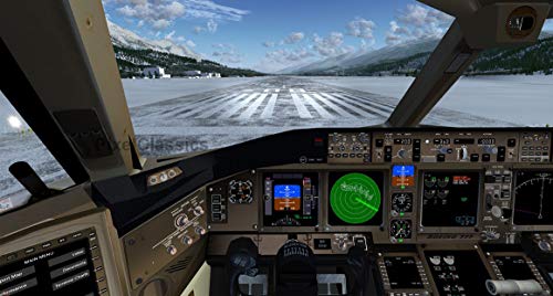 FlightGear Flight Simulator 2023 X Flight Sim Plane & Helicopter Professional Simulator USB Including 600 Aircraft & 20,000 Real World Airports Compatible with Microsoft Windows 11 10 8.1 8 7 Vista PC