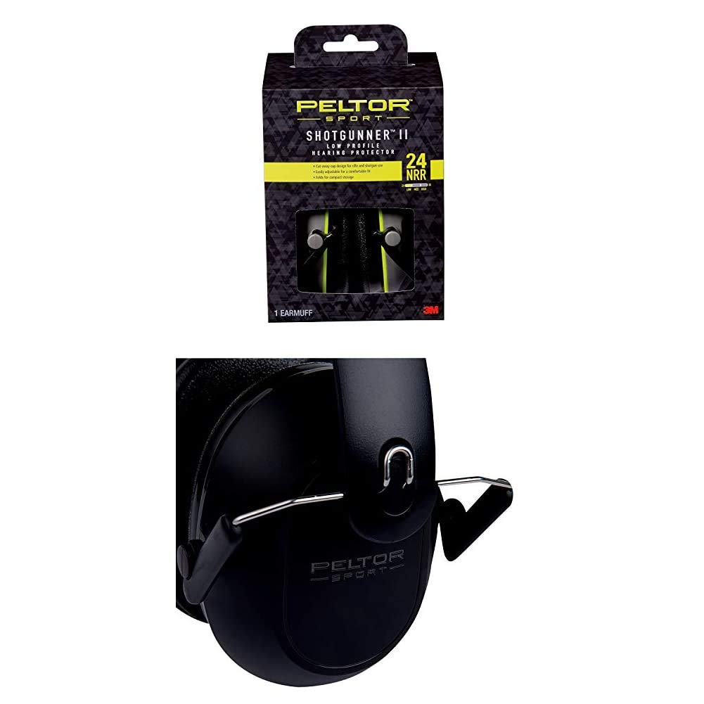 Peltor 3M Sport Shotgunner II Low-Profile Hearing Protector + 3M Sport Kids Hearing Protection