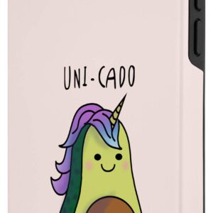 iPhone 12 mini Uni Cado - Unicorn Avocado Vegan Birthday Christmas gift Case